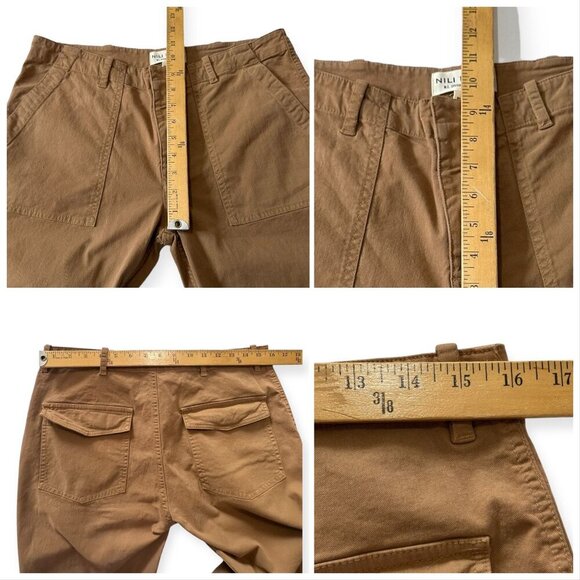 Nili Lotan Jenna Pants in Caramel, tan,  Size 8,  New with tag - Picture 11 of 13